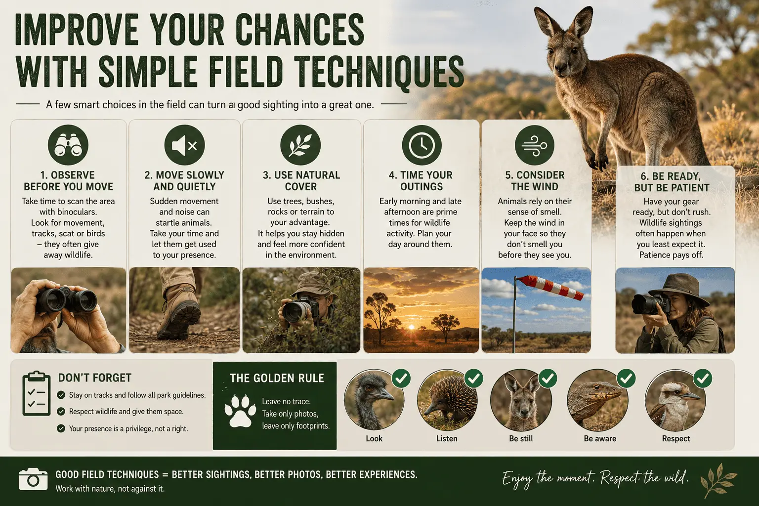 Improve Your Chances With Simple Field Techniques