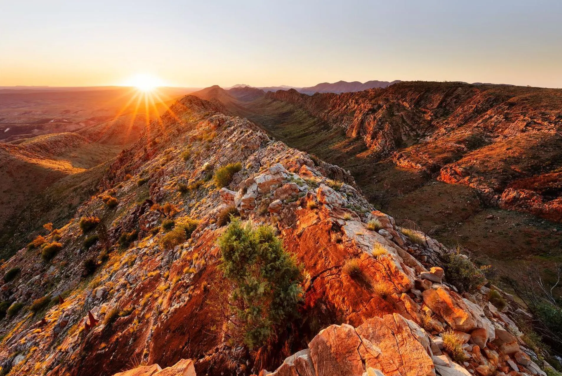 Part of the Famous Larapinta Trail