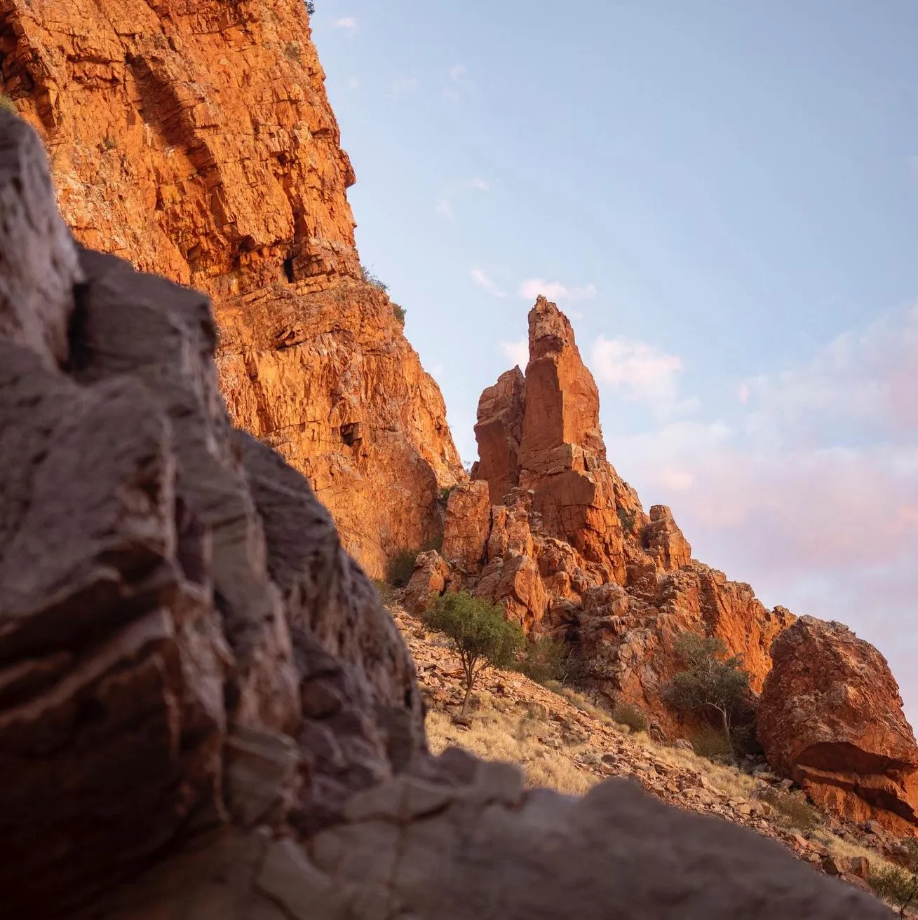 Simpsons Gap, Campgrounds