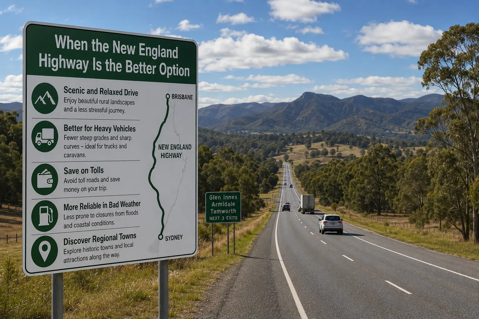 When the New England Highway Is the Better Option