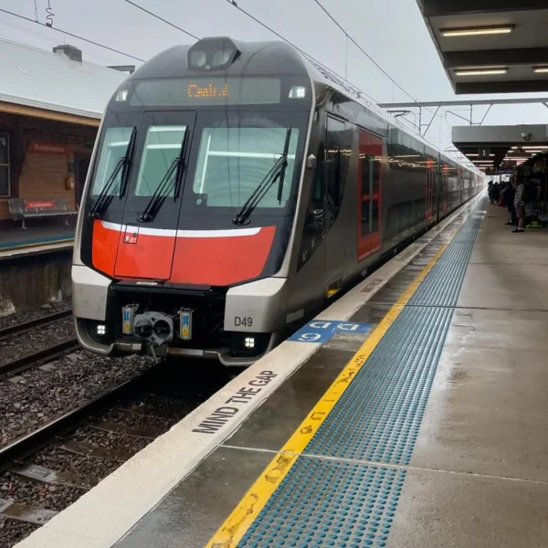 are Mariyung trains running on the Blue Mountains Line